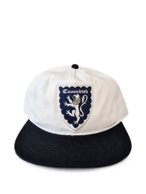 Cavendish logo-patch baseball cap Black CAVHAT5043