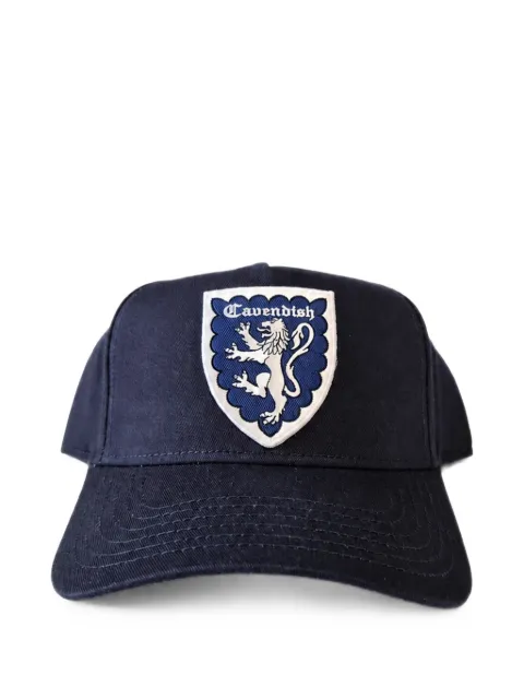 Cavendish logo-patch baseball cap Blue CAVHAT5041