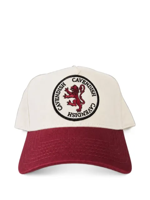 Cavendish logo-patch baseball cap Red CAVHAT5039