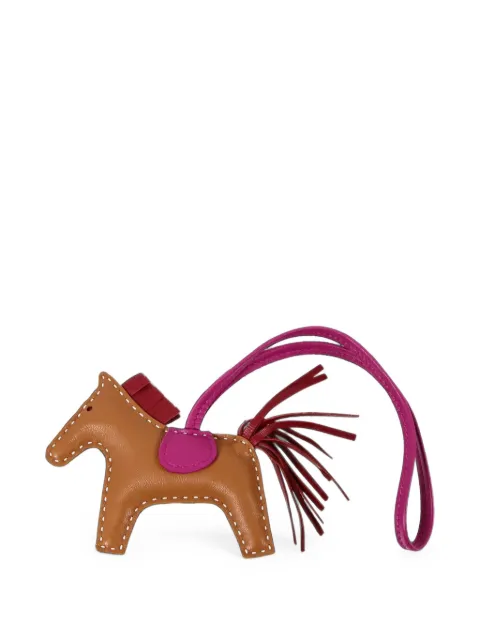 Hermès Pre-Owned 2020 PM Rodeo Milo bag charm Brown Y37L3