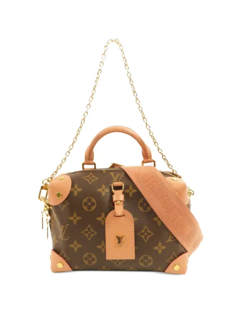 Louis Vuitton Pre-Owned petite Malle Souple Monogram canvas tote bag Brown M45531