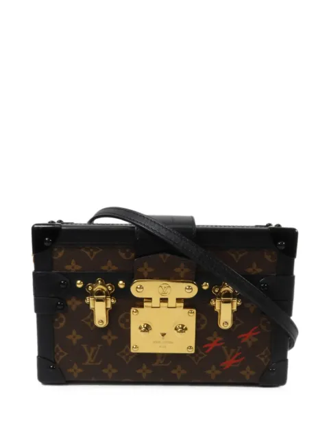 Louis Vuitton Pre-Owned petite Malle Monogram canvas clutch bag Brown M44199