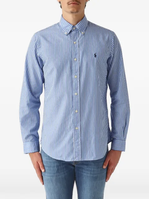 Polo Ralph Lauren classic-fit vertical-stripe cotton shirt Blue 710B15595005