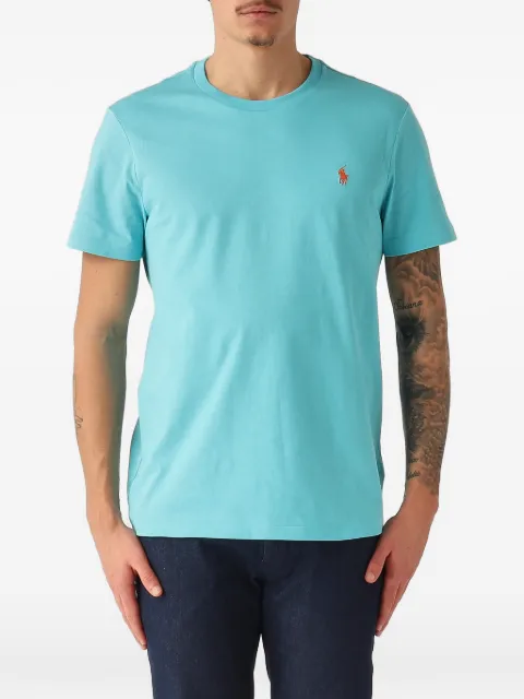 Polo Ralph Lauren logo-embroidered T-shirt Blue 710671438