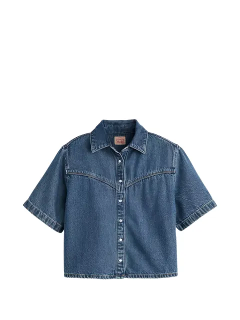 Levi's Logan short-sleeve denim shirt Blue 005CR00