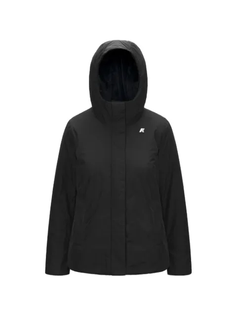 K-Way Lil Soft Touch hooded jacket Black K71324W