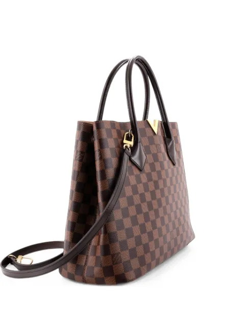 Louis Vuitton Pre-Owned Kensington Handbag Damier tote bag Brown YKNO14P3EWSJF4TF