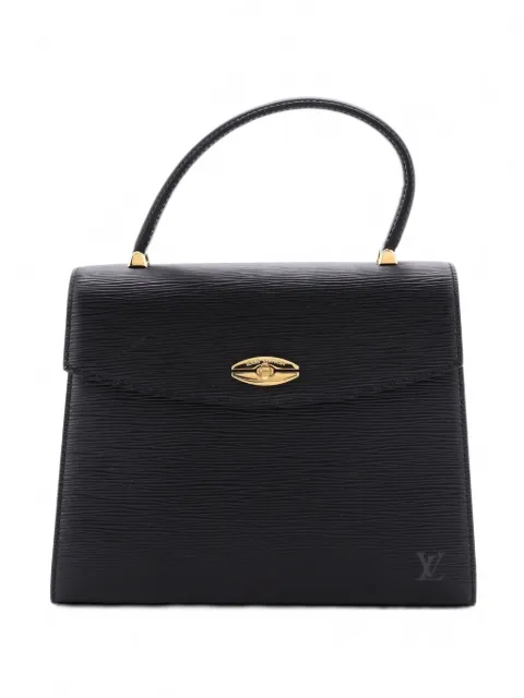 Louis Vuitton Pre-Owned Malesherbes Handbag Epi Leather satchel Black PZDGMFB8WC74648K