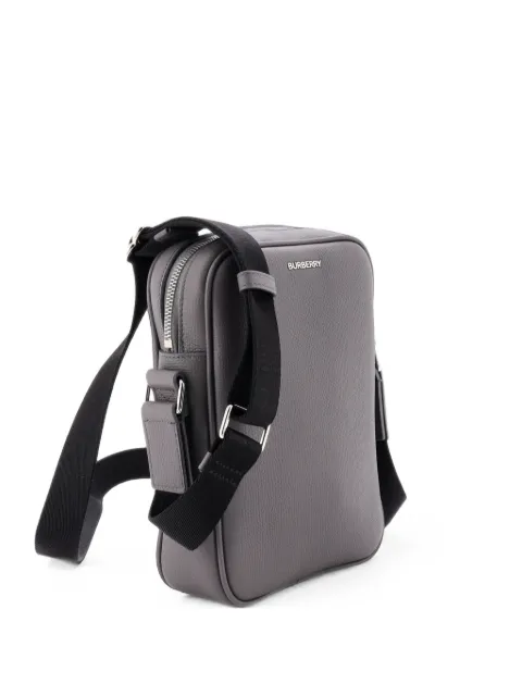 Burberry Pre-Owned Vertical Paddy Bag Leather crossbody bag Grey O3Q7LO387S3S4RTF