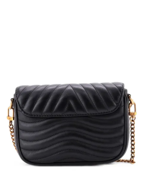 Louis Vuitton Pre-Owned New Wave Multi Pochette Quilted Leather crossbody bag Black GAO2YLAEY1UBMZEX