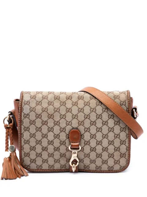 Gucci Pre-Owned 2016-2026 GG Canvas Marrakech crossbody bag Neutrals U98XXD8PPMSWS7PE