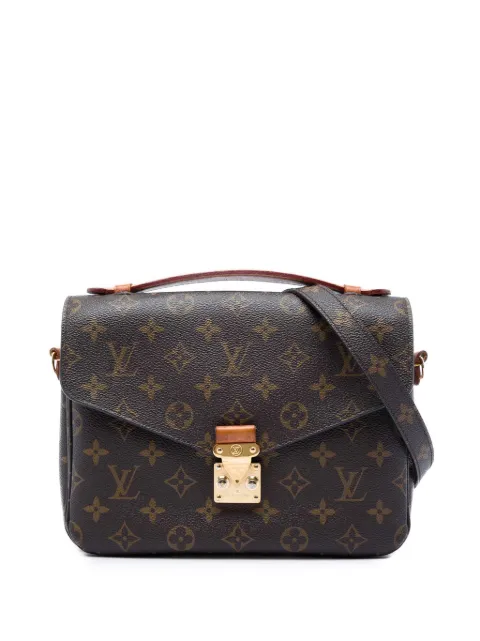 Louis Vuitton Pre-Owned 2018 Monogram Pochette Metis satchel Brown Y7KMS0CWKFZ2GNHY