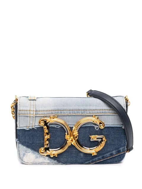 Dolce & Gabbana Pre-Owned 2018-2026 Denim DG Girls crossbody bag Blue GDPITOEC5CU098MQ