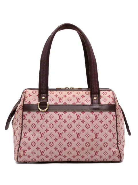 Louis Vuitton Pre-Owned 1990-2010 Monogram Mini Lin Josephine PM handbag Red GLU3O8GF2W4QF58O