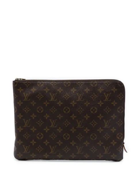 Louis Vuitton Pre-Owned 2019 Monogram Etui Voyage MM clutch bag Brown IL4HJ8XEBGENUMC0