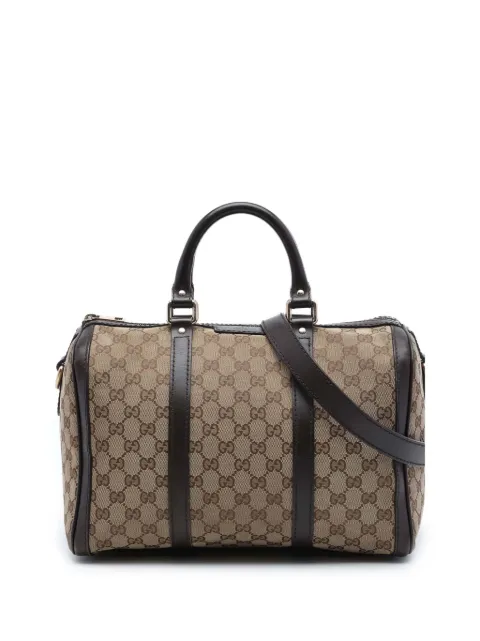 Gucci Pre-Owned 2016-2026 Medium GG Canvas Joy Boston Bag satchel Neutrals KA7IEOKPV7TN7EG8
