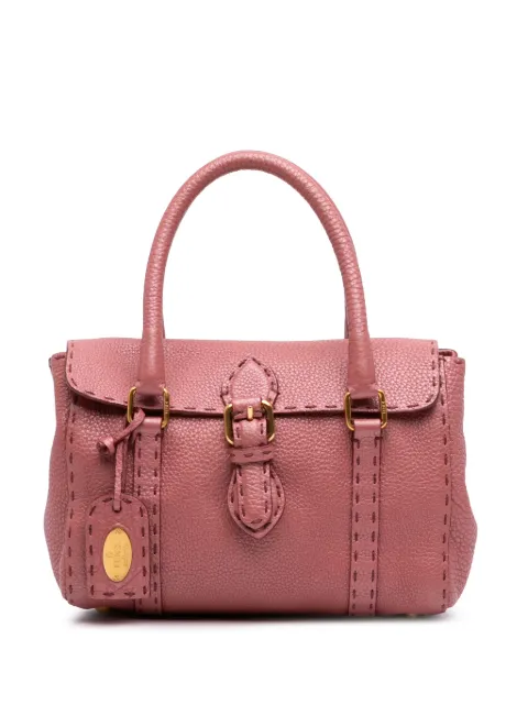 Fendi Pre-Owned 2000-2010 Mini Leather Selleria Linda handbag Pink BUA0U0ZC91FU4SWZ