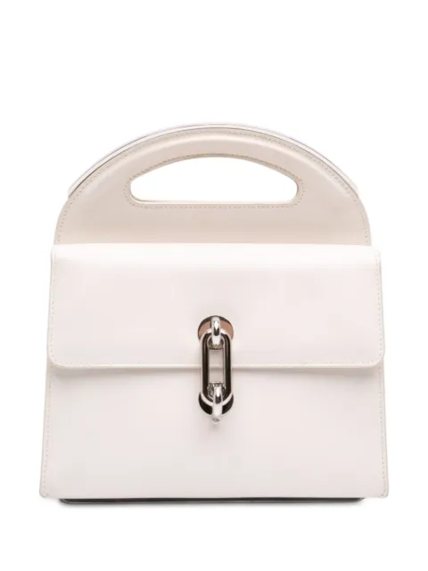 Balenciaga Pre-Owned 2013 Calfskin Maillon Round Handle Bag M handbag White XJDJXMEHYKH3UJE7
