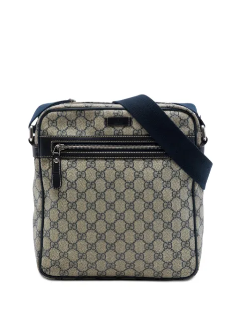 Gucci Pre-Owned 2000-2015 GG Supreme crossbody bag Neutrals TD00MNJ42F1HHVMP