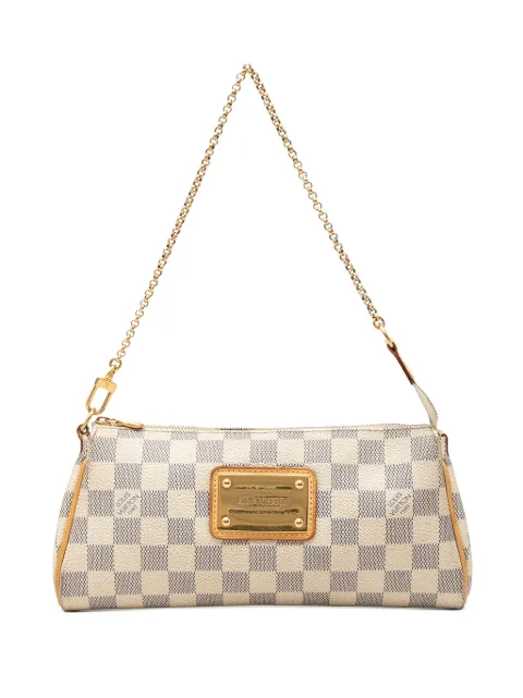 Louis Vuitton Pre-Owned 2013 Damier Azur Eva satchel White ZLB3M2ROQRYJKHC5