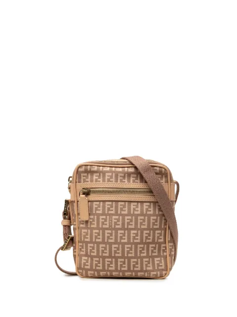 Fendi Pre-Owned 2000-2010 Zucchino Canvas crossbody bag Neutrals Z2U31LOUTHWLCS4M