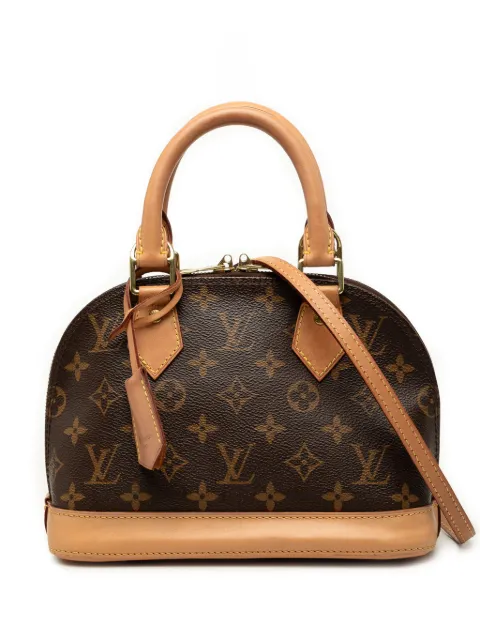 Louis Vuitton Pre-Owned 2019 Monogram Alma BB satchel Brown S4CT1QW16OYJNT1U