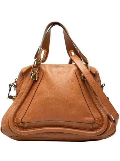 Chloé Pre-Owned 2012 Medium Leather Paraty satchel Brown L22K3Z3NTODLNSSN