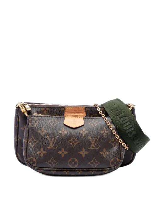 Louis Vuitton Pre-Owned 2021-2026 Monogram Multi Pochette Accessoires satchel Brown 5S9124K4OX7LJZGA