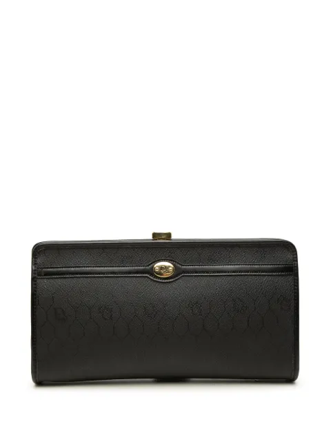 Christian Dior Pre-Owned 2000-2026 Honeycomb Coated Canvas clutch bag Black Z4DIYE0JG5GA9ZSZ