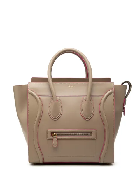 Celine Pre-Owned 2014 Mini Smooth Calfskin Luggage tote bag Neutrals YMOTD1O5DM60HASM