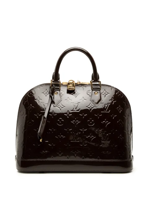 Louis Vuitton Pre-Owned 2000-2026 Monogram Vernis Alma PM handbag Purple QZT583O9C0EBGTHN