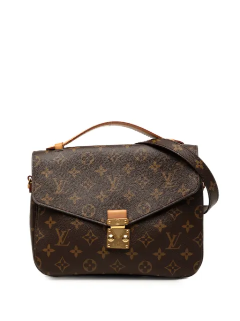 Louis Vuitton Pre-Owned 2018 Monogram Pochette Metis satchel Brown 877XBFMZU7EN5DMH
