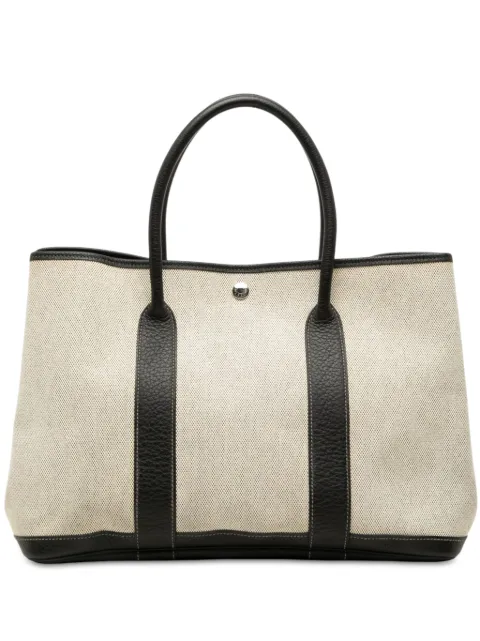 Hermès Pre-Owned 2006 Toile and Negonda Garden Party 36 tote bag Neutrals 4M2CHFZLYYMUWSOO