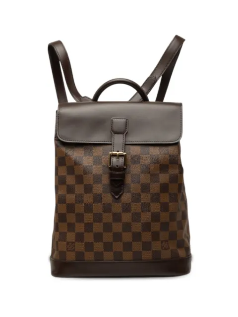 Louis Vuitton Pre-Owned 2004 Damier Ebene Soho backpack Brown SZ0U9HNHCJU4U7KJ