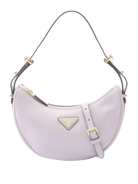 Prada Pre-Owned 2013-2026 Small Soft Calf Arque satchel Purple PB5EFQ74FE7JJNVA