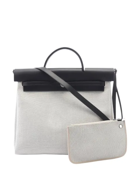 Hermès Pre-Owned 2024 Toile Herbag 39 satchel Neutrals 50R5ARVHCP9PDJSM
