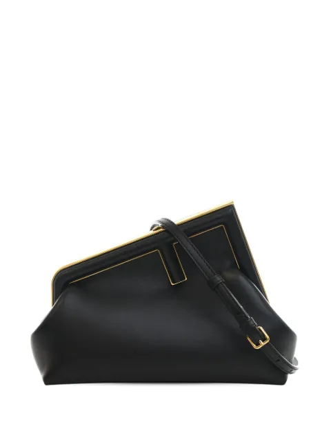 Fendi Pre-Owned 2010-2026 Small Nappa Fendi First crossbody bag Black V05WC09GVIMTSRGK