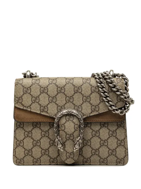 Gucci Pre-Owned 2016-2026 Small GG Supreme Dionysus crossbody bag Neutrals UJTLCWG0QFVYQ1J6
