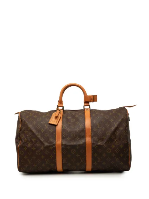 Louis Vuitton Pre-Owned 2000-2026 Monogram Keepall 50 travel bag Brown UIM8NZTII1K95590