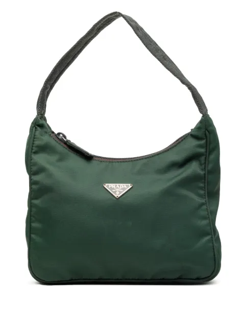 Prada Pre-Owned 2019-2026 Mini Tessuto Re Edition 2000 shoulder bag Green RT8XXIXXDIFLOVM7