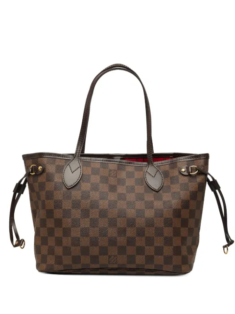 Louis Vuitton Pre-Owned 2008 Damier Ebene Neverfull PM tote bag Brown ML17OLSC3NBG6PF3