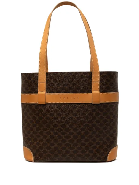 Celine Pre-Owned 2001 Macadam Coated Canvas tote bag Brown GQJRVGQRDMI300TB