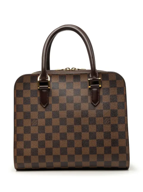 Louis Vuitton Pre-Owned 2001 Damier Ebene Triana handbag Brown 09I77ULB1B4W628D