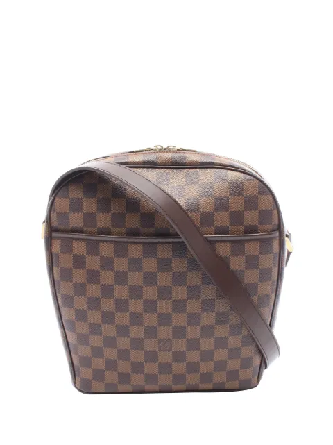 Louis Vuitton Pre-Owned 2002 Damier Ebene Ipanema GM shoulder bag Brown OLCR0QXOZGYJR2AW
