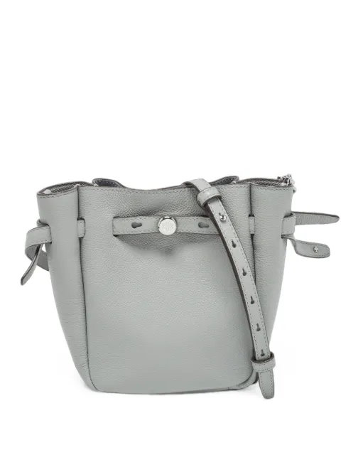 Tory Burch mini Romy leather bucket bag Blue 1412704