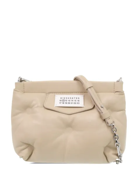 Maison Martin Margiela Pre-Owned 2000-2026 Leather Chain crossbody bag Neutrals OHEDSWYP4B9LLSJL