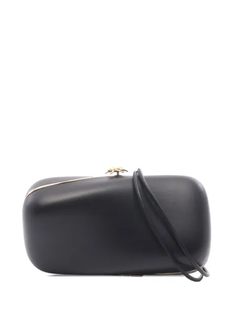 Loewe Pre-Owned 2010-2026 Nappa Lambskin Twisted Minaudiere crossbody bag Black V0DUEUVOKV7WDN8Z