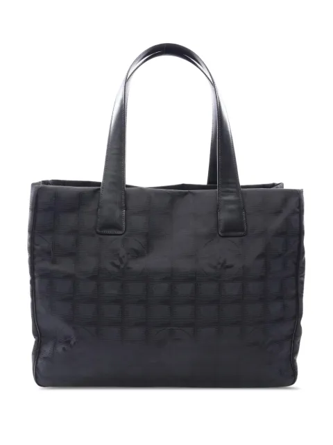 CHANEL Pre-Owned 2004-2005 New Travel Line Nylon tote bag Black RHEAR699O6HJ9KHR