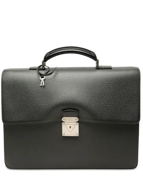 Louis Vuitton Pre-Owned 2006 Taiga Robusto 1 business bag Black 8ZPY8C122KNU2E34