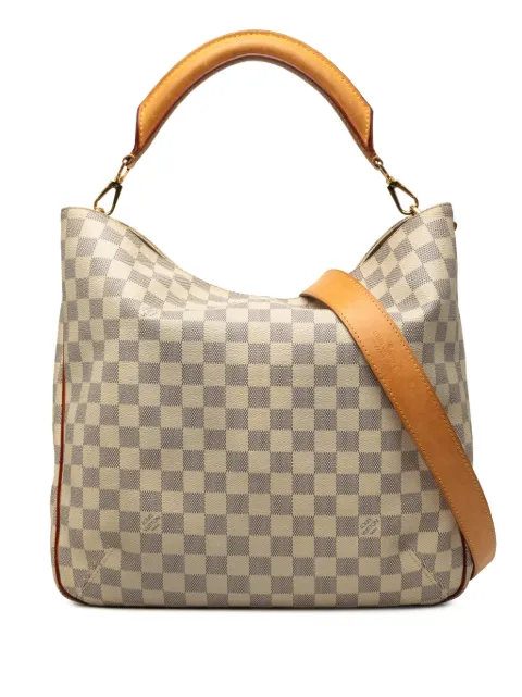 Louis Vuitton Pre-Owned 2013 Damier Azur Soffi satchel White PYF5HIE23MB41B3J